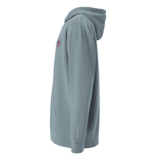 USA GOA Premium Hoodie - Embroidered Logo - Golf of America