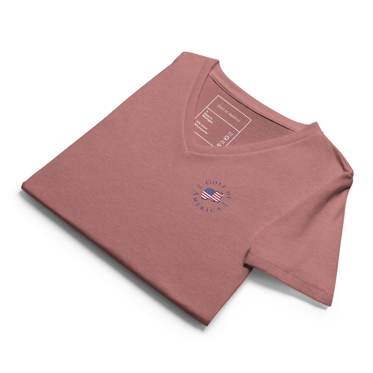Golf of America USA Relaxed V-Neck T-Shirt