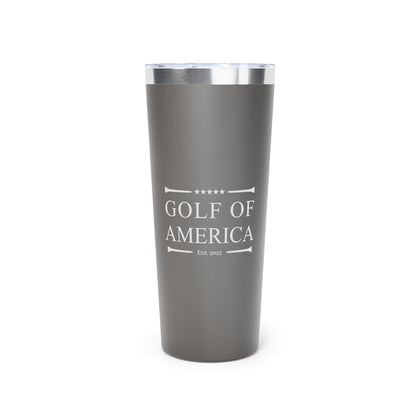USA 22oz GOA Copper Vacuum Insulated Tumbler - Golf of America