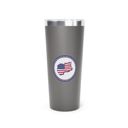 USA 22oz GOA Copper Vacuum Insulated Tumbler - Golf of America