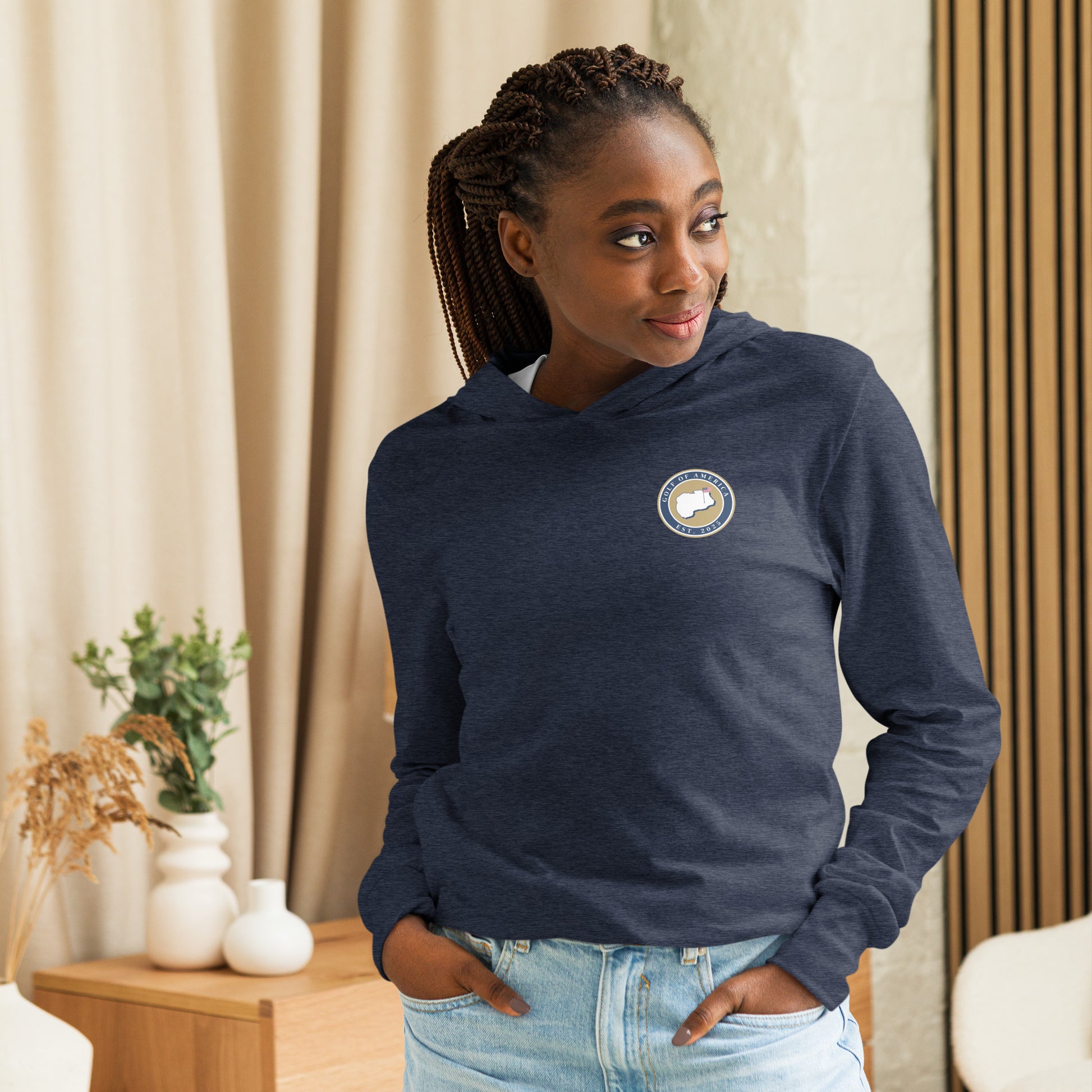 Golf of America Long Sleeve Hoodie T-Shirt - Golf of America