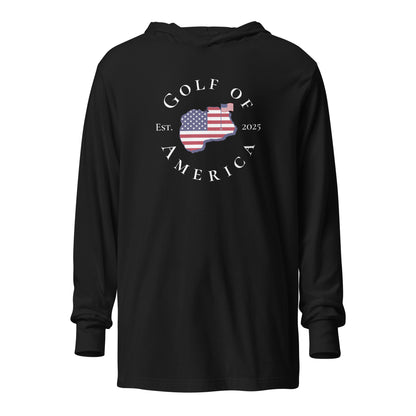 Golf of America USA Long-Sleeve Hoodie T-Shirt