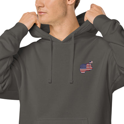 USA GOA Premium Hoodie - Embroidered Logo - Golf of America