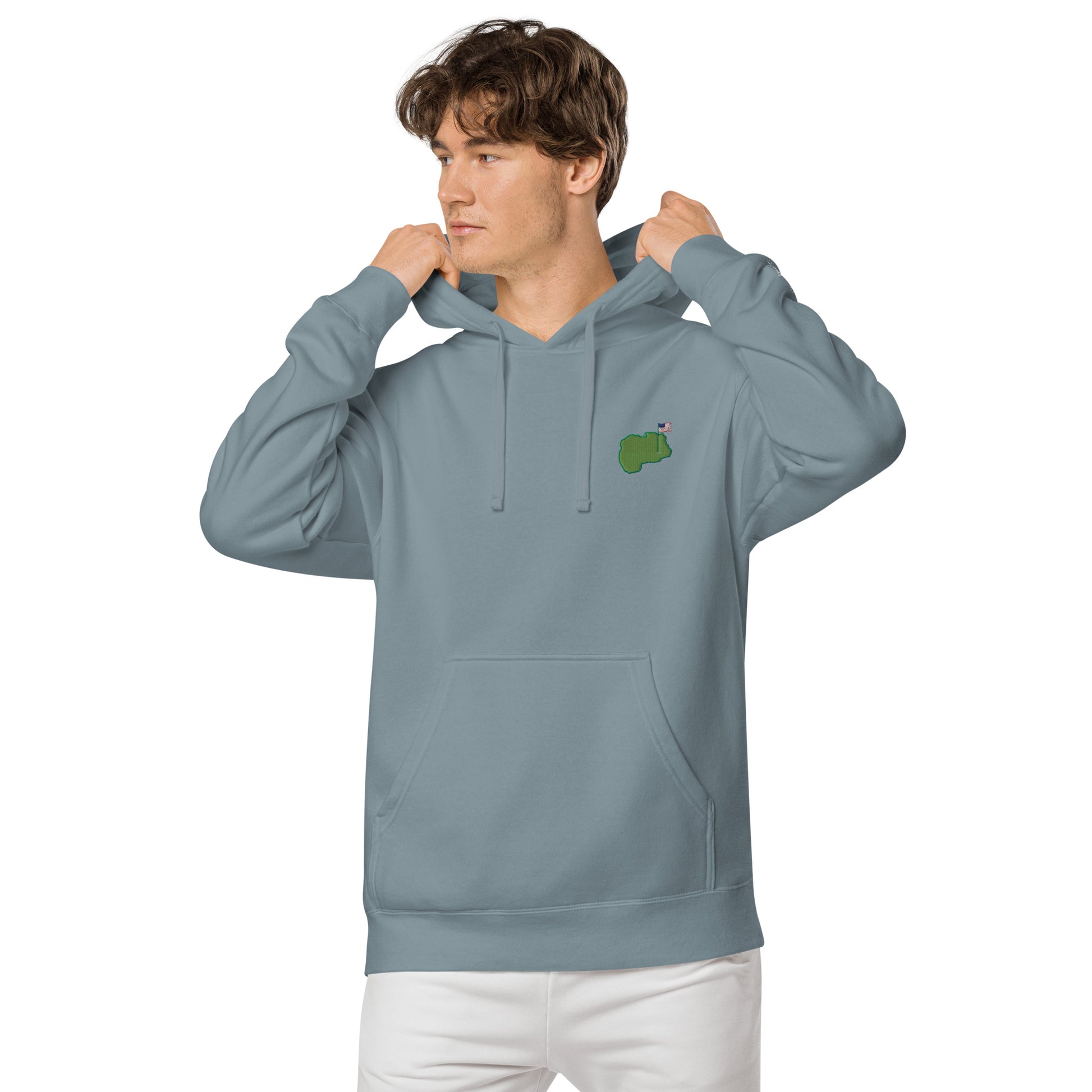 Classic GOA Premium Hoodie - Embroidered Logo - Golf of America