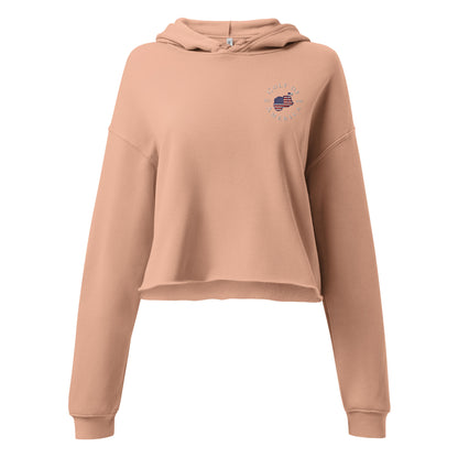 Golf of America USA Crop Hoodie