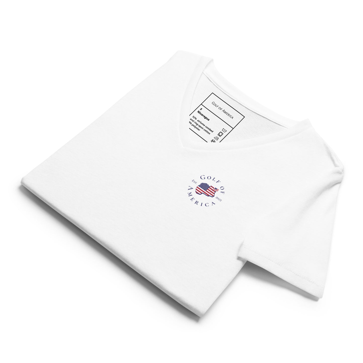 Golf of America USA Relaxed V-Neck T-Shirt